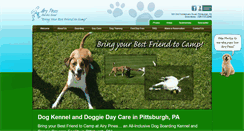 Desktop Screenshot of airypinesboardingkennel.com