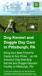 Mobile Screenshot of airypinesboardingkennel.com